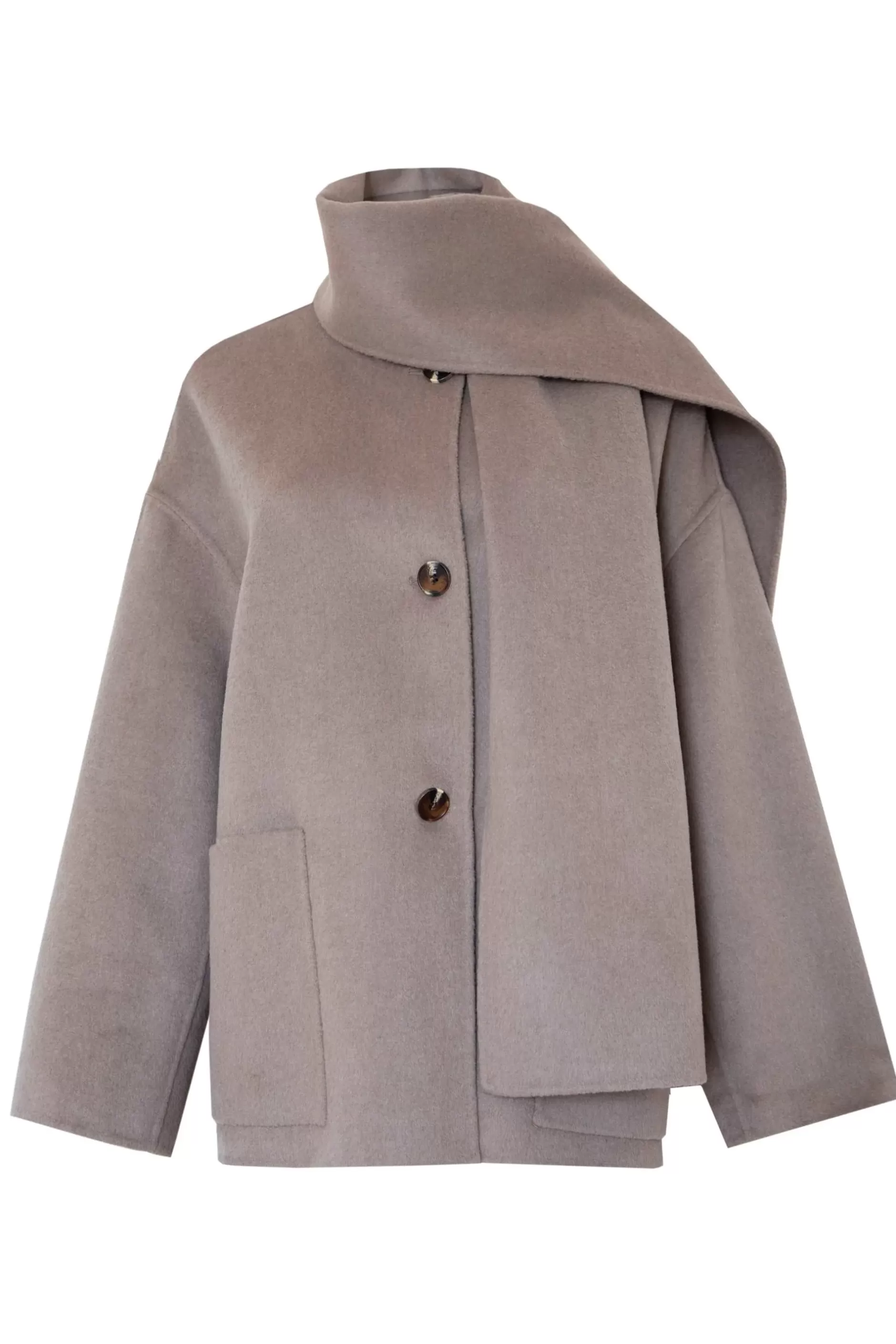 Jovonna London Jackets/coats | Back In Stock^ALKEN COAT TAUPE