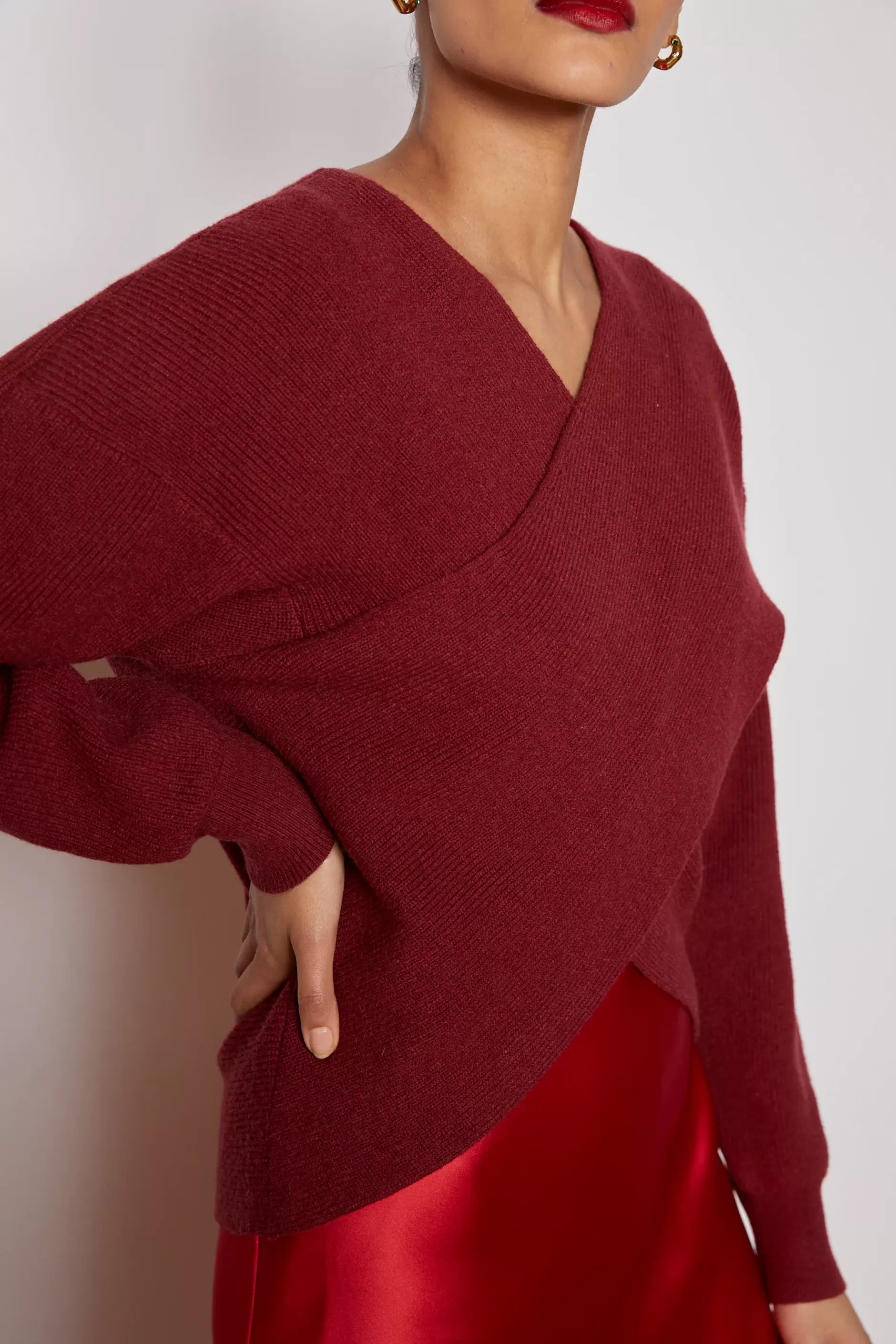 Jovonna London Knitwear | Tops^ANITA JUMPER RUBY RED