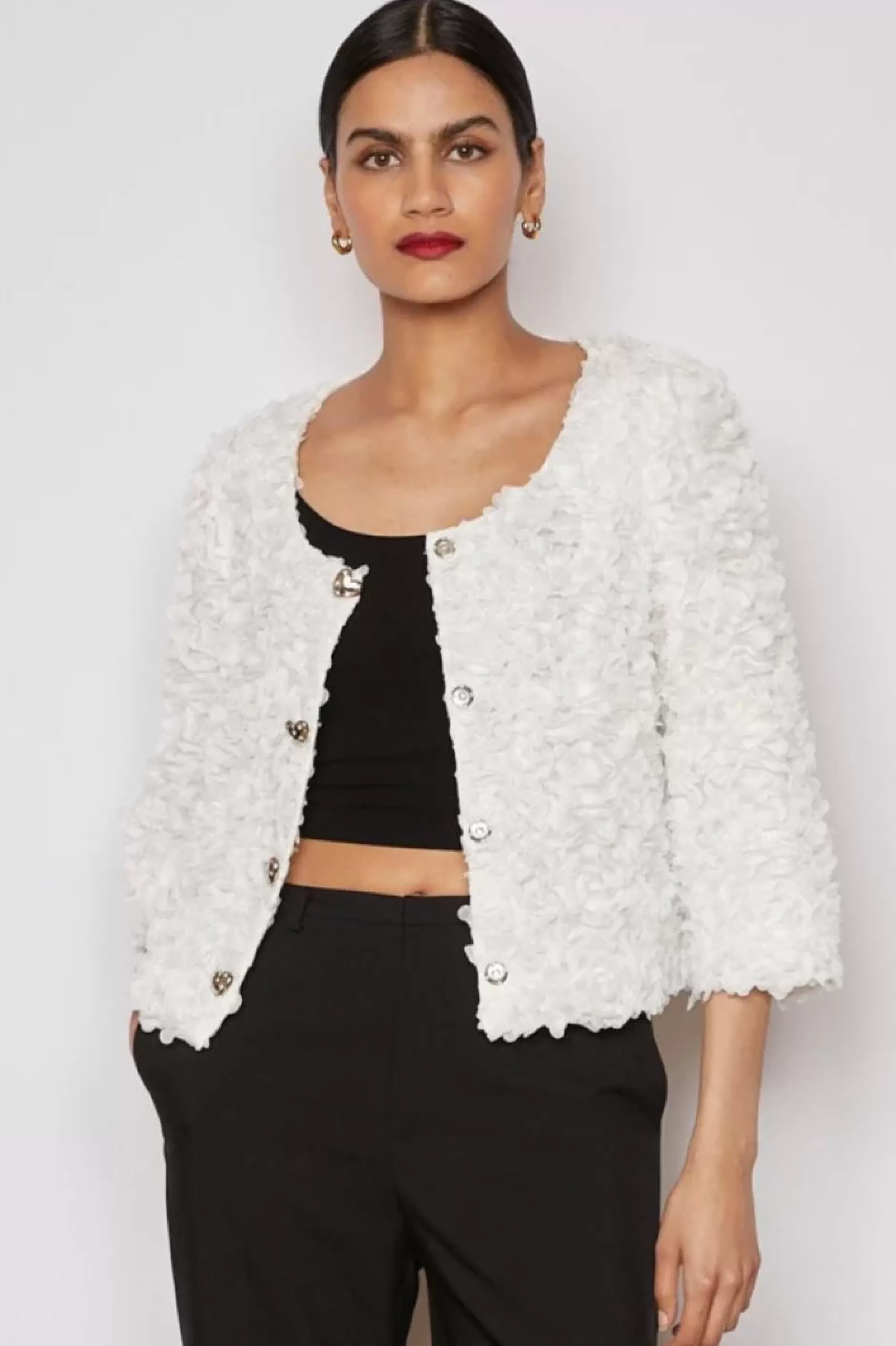 Jovonna London Jackets/coats | The Party Edit^CLEMMIE JACKET WHITE