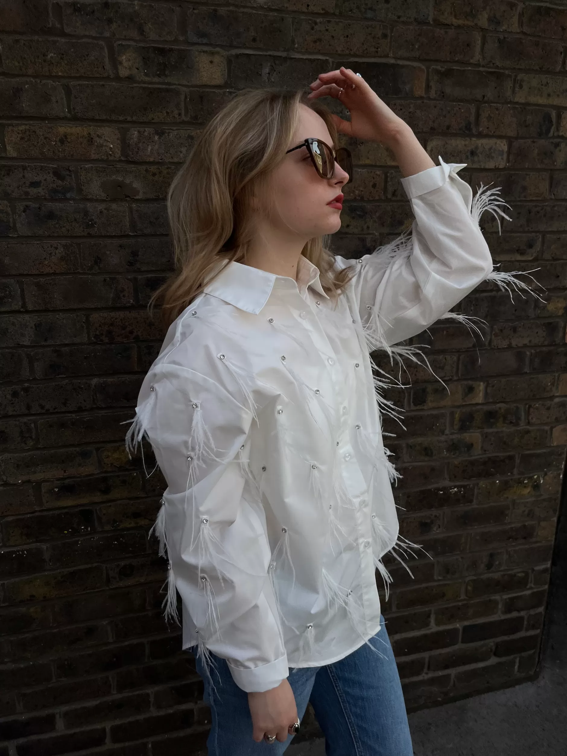 Jovonna London The Party Edit | Tops^FEA SHIRT WHITE