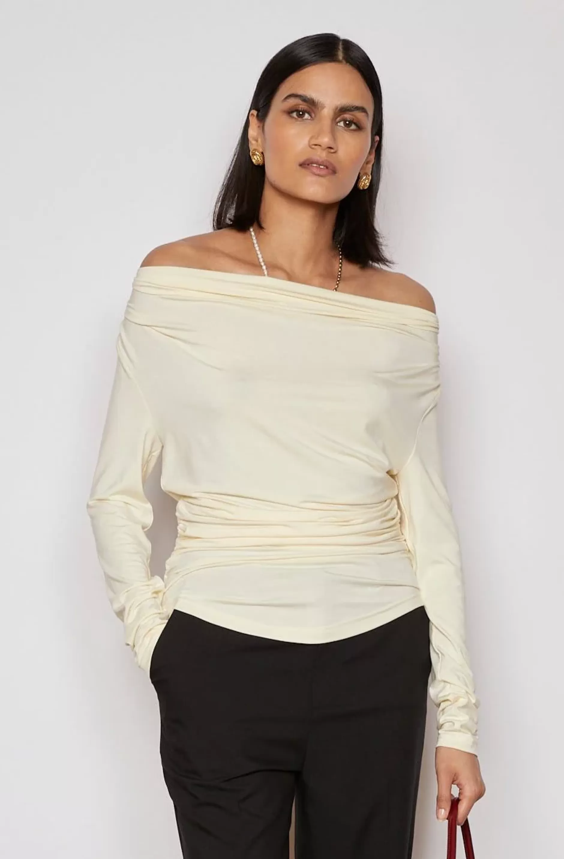 Jovonna London Tops | The Party Edit^JASMIN BLOUSE CREAM