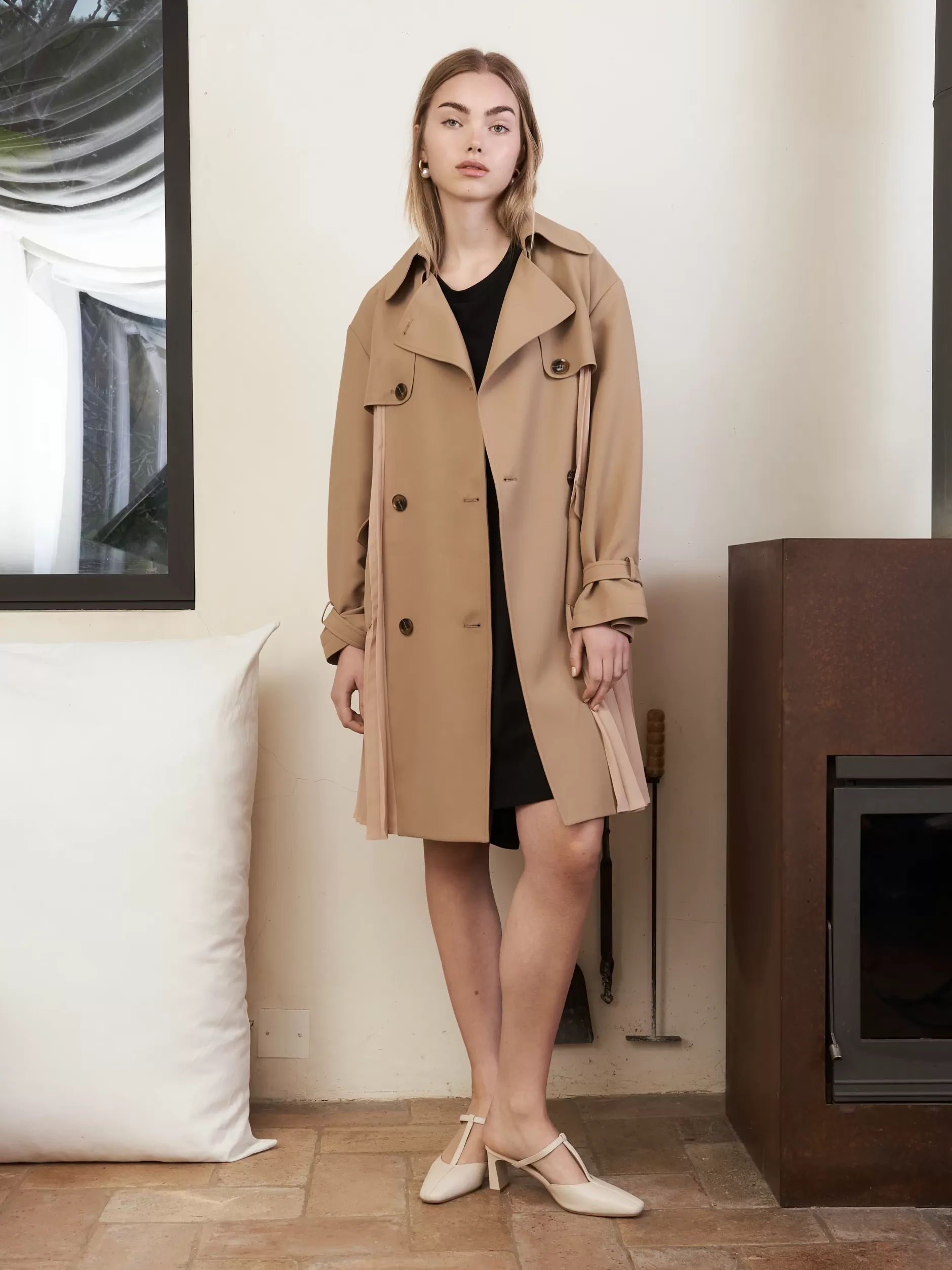 Jovonna London Jackets/coats^JUNE TRENCH BEIGE