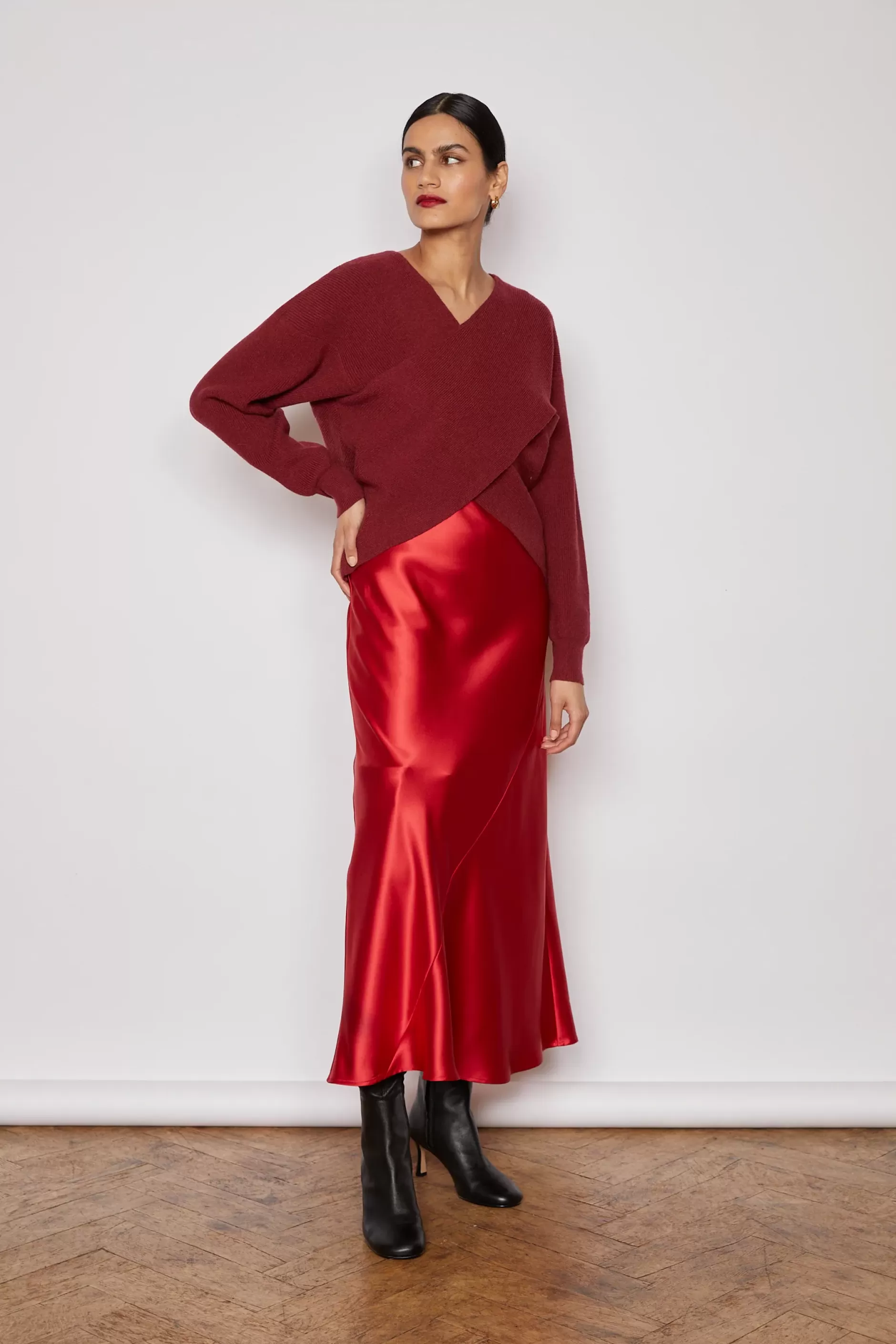 Jovonna London Dresses | The Party Edit^MARIYLN DRESS RED