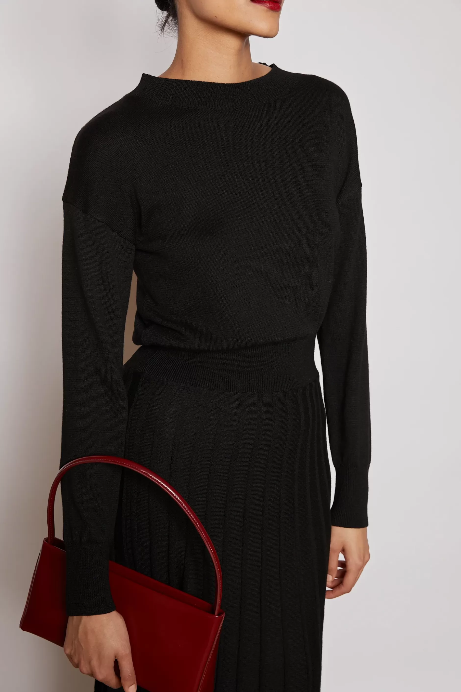 Jovonna London Knitwear | Dresses^NOBLE KNITTED DRESS BLACK