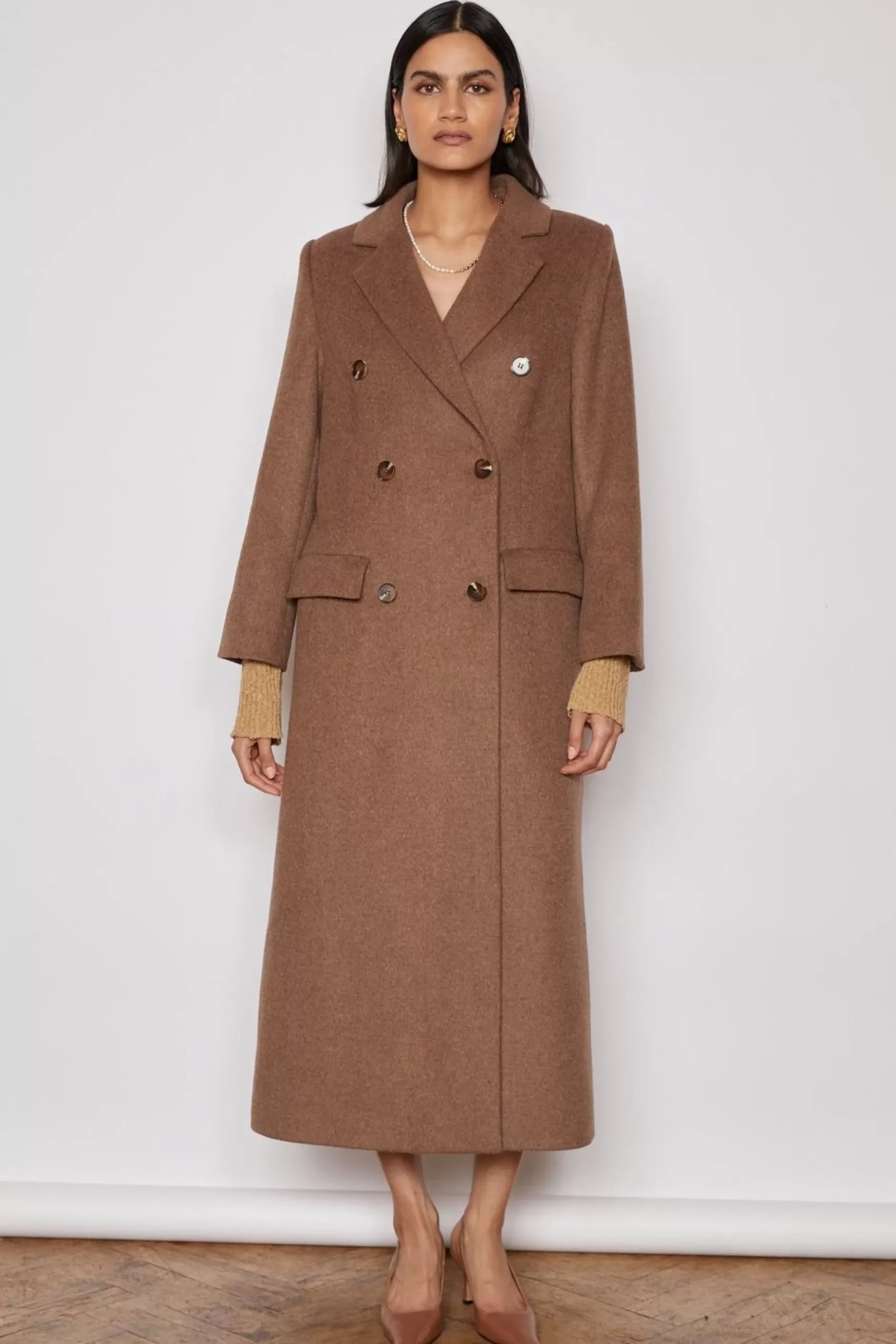 Jovonna London Jackets/coats | The Party Edit^PRIDE COAT BROWN