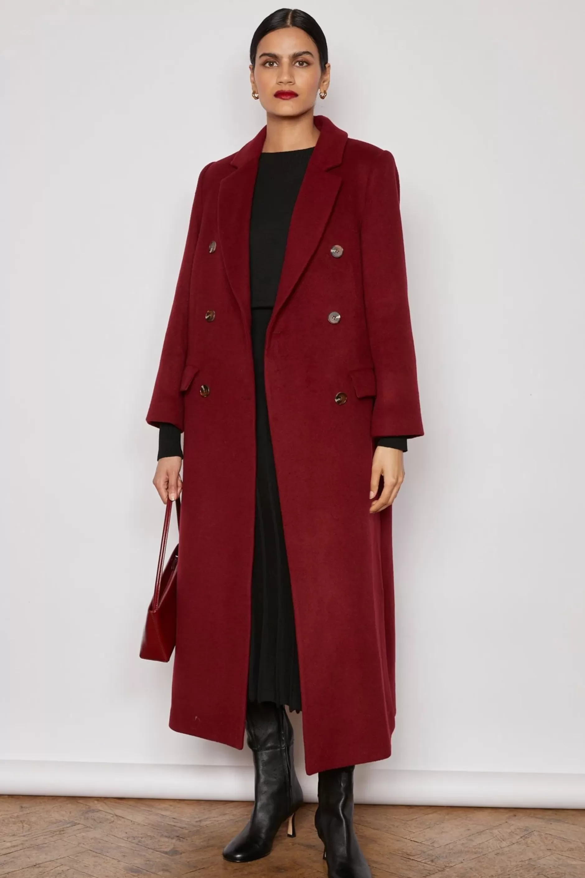 Jovonna London Jackets/coats | The Party Edit^PRIDE COAT RUBY RED