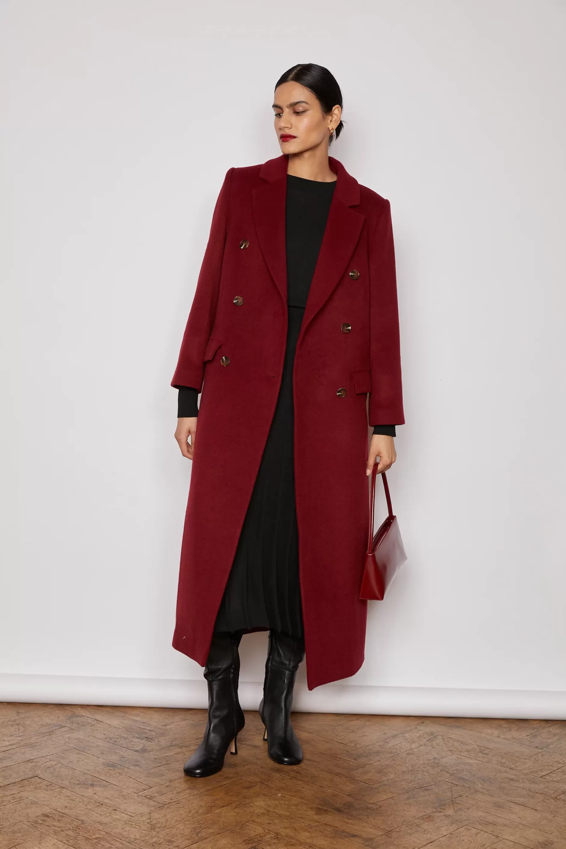 Jovonna London Jackets/coats | The Party Edit^PRIDE COAT RUBY RED