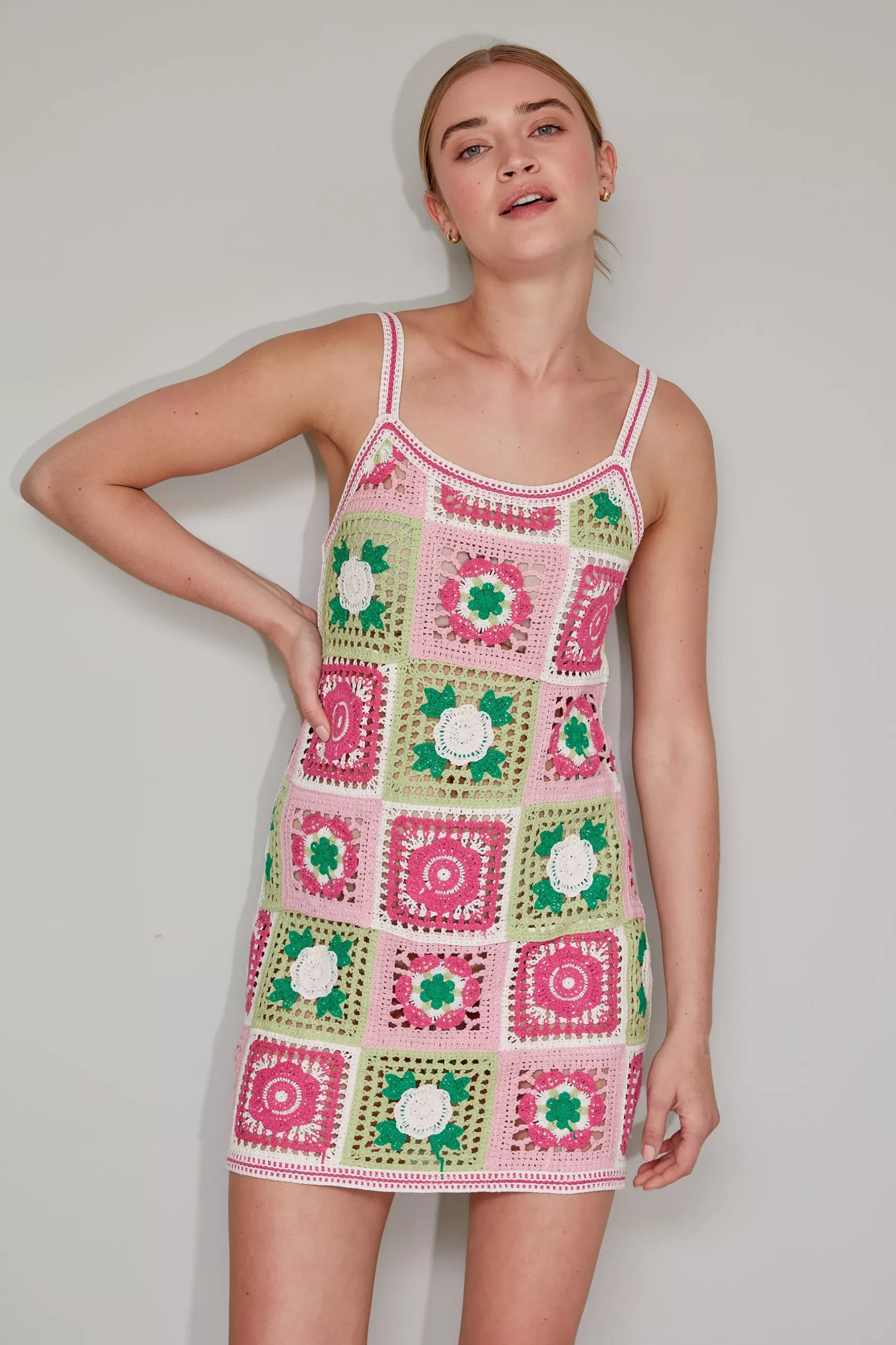 Jovonna London Knitwear | Dresses^RIA CROCHET DRESS