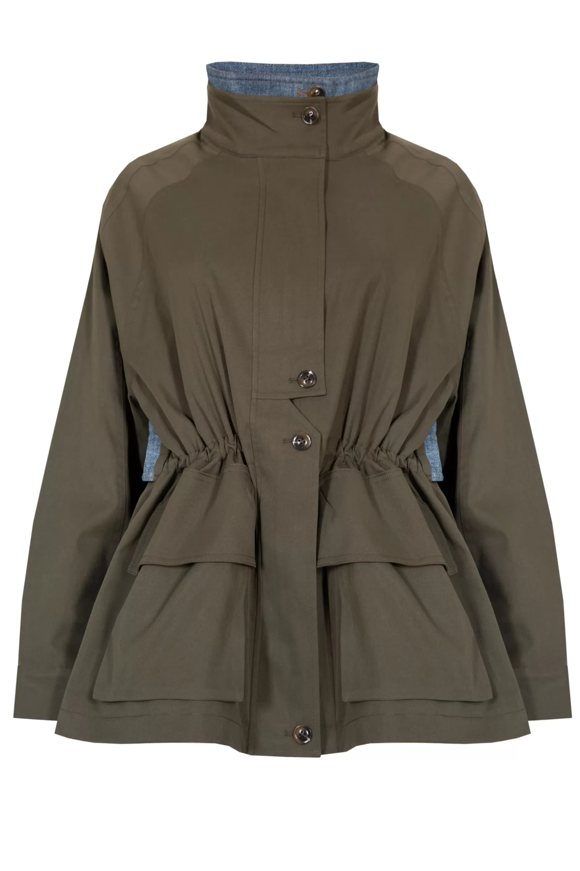 Jovonna London Jackets/coats | Back In Stock^ROXY JACKET KHAKI