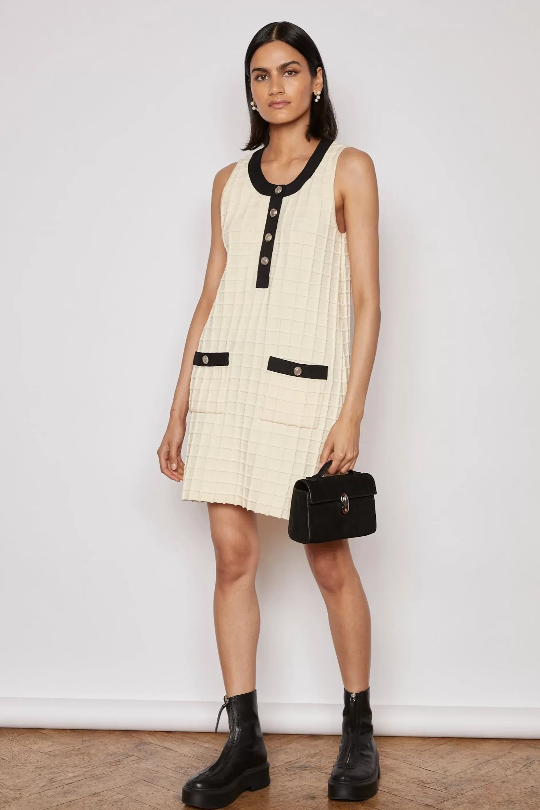 Jovonna London Knitwear | Dresses^SELINA KNITTED DRESS CREAM